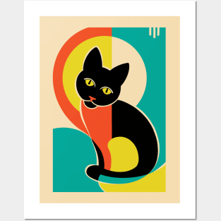 Bauhaus Cat 4 Posters and Art